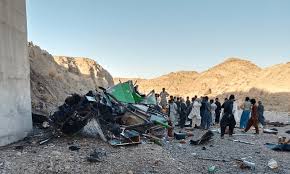 At Least 28 Killed after Bus Falls into Ravine in Pakistan’s Balochistan