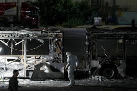 Three Buses Detonate in Israel in Alleged Terror Attack