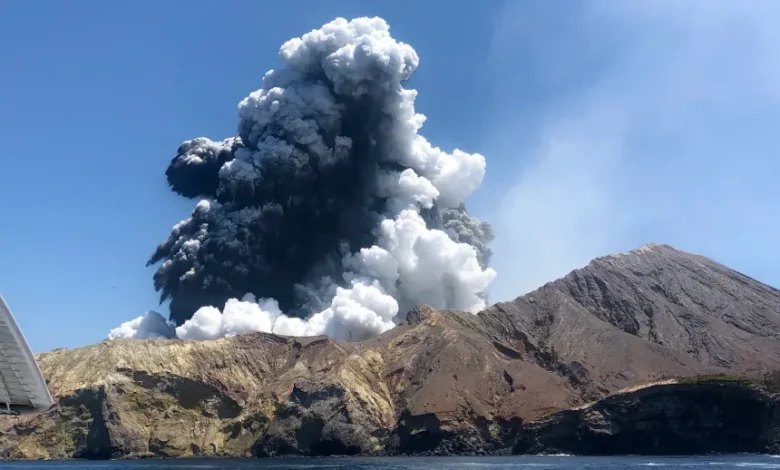 New Zealand’s White Island Volcano Erupts, Flights Grounded 