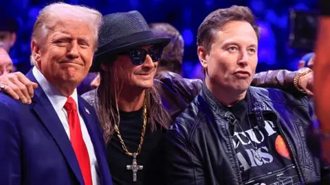 Donald Trump, Elon Musk attends UFC Event with Top Cabinet Picks