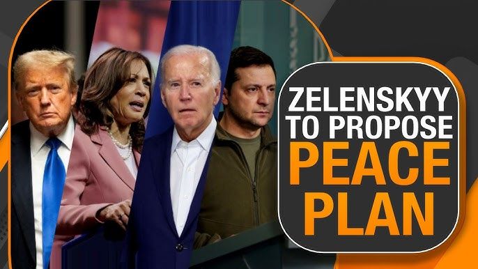 Zelenskyy in US to Present Latest Peace Plan to Biden, Harris, Trump