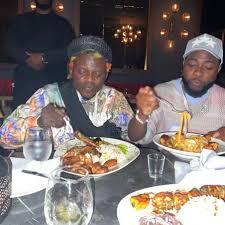 Davido and Portable Having Dinner In The United States of America