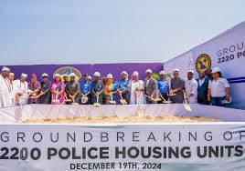 IGP, Sanwo-Olu Perform Groundbreaking As Lagos Flags Off 2,200 Police Housing Units