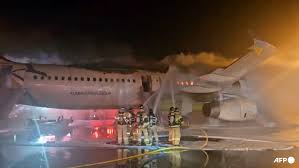 South Korea Airplane Fire Leaves Seven Injured