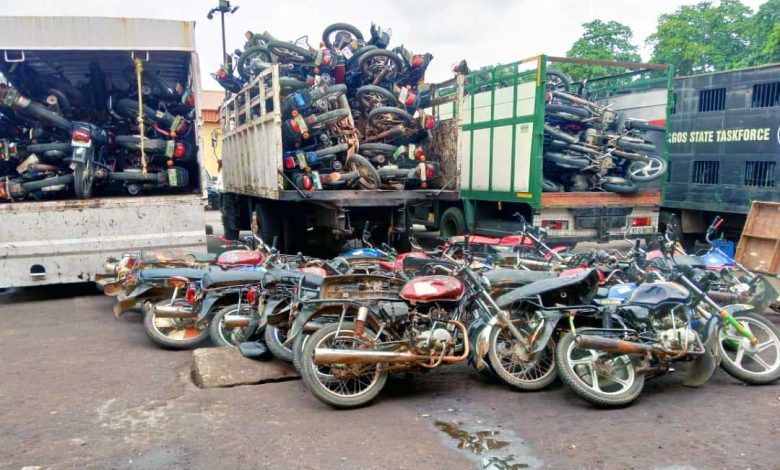 Lagos Taskforce Cracks Down on Okada Operators