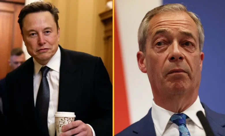 Elon Musk Calls for Nigel Farage’s Replacement as Reform UK Leader