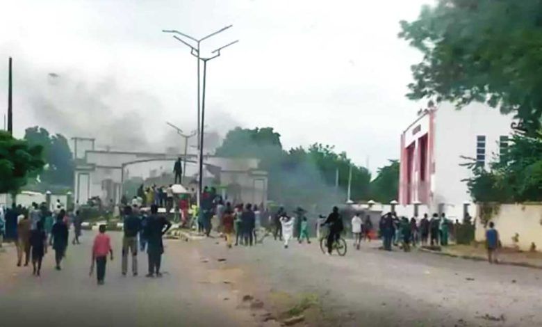 Protesters Set NCC Office Ablaze in Kano