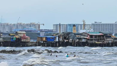 Thousands Flee Homes as Fierce Tropical Storm Batters Philippines