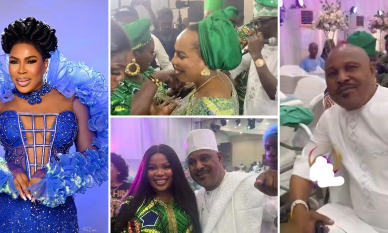 Saidi Balogun Attends Faithia Williams' Father's Funeral