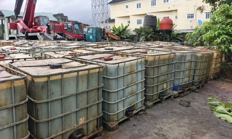 Oil Theft: Police Bust Illegal Refinery, Arrest Four Suspects