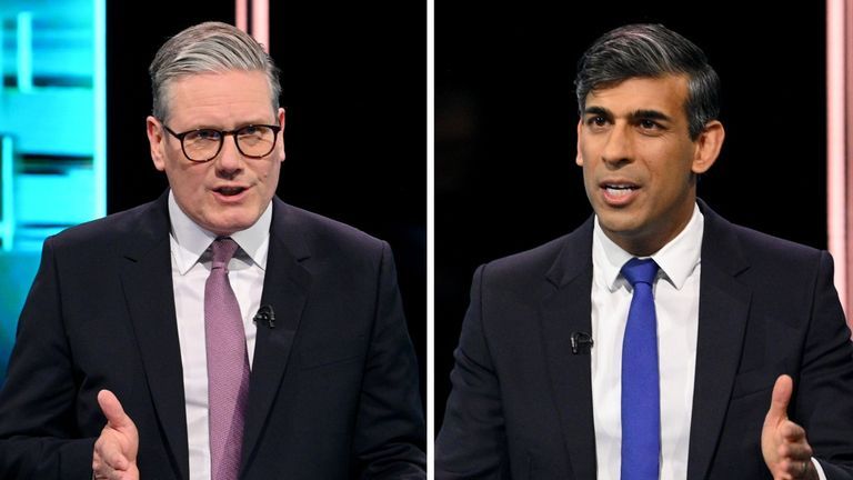 Sunak and Starmer Clash in Heated First Debate of UK General Election