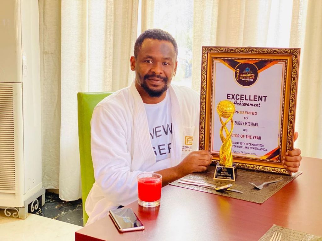 Zubby Michael Wins Award As Best Actor